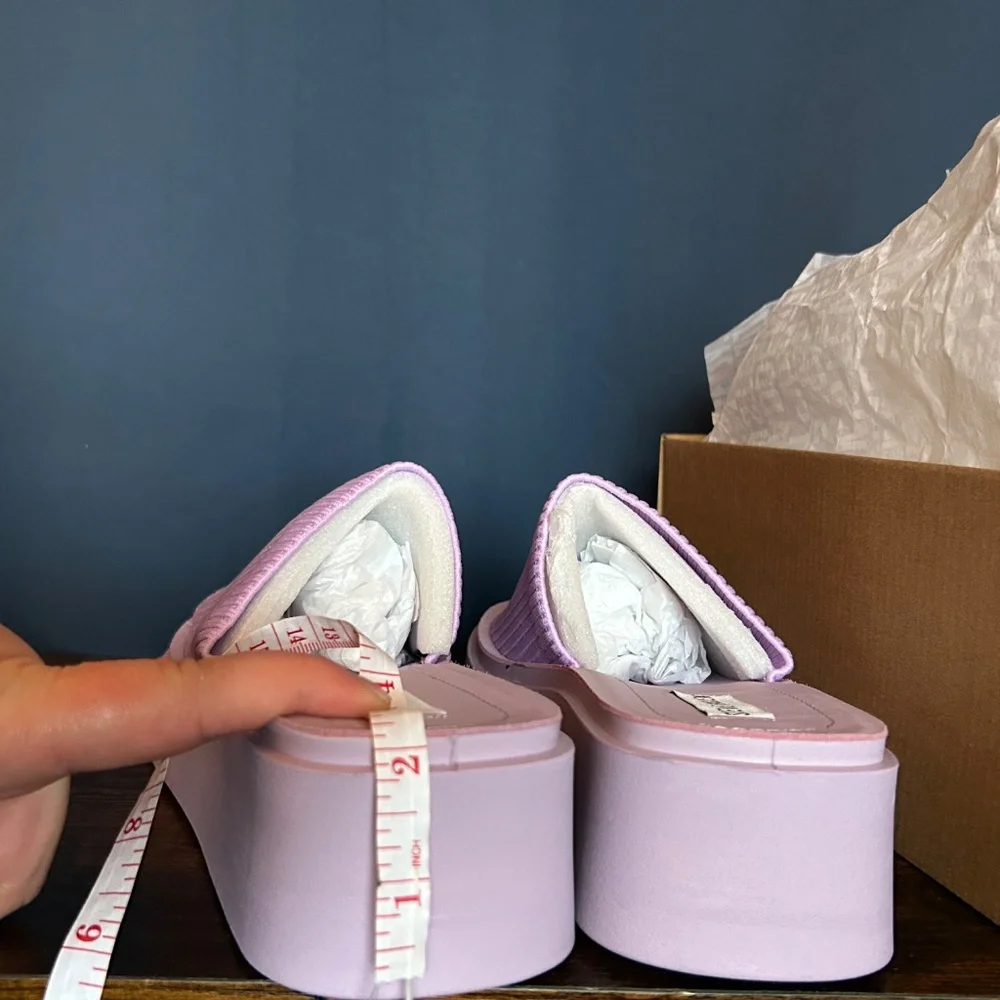 Steve Madden Lilac Balanced Sandals - Picture 4 of 4